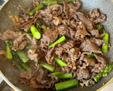 りまちさん風、牛肉のアスパラ炒め作り方8写真
