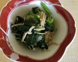 なめたけと小松菜の和物作り方6写真