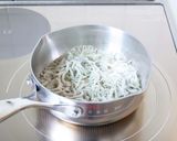 ご飯に乗せて【白だしちりめん山椒（しらす作り方2写真