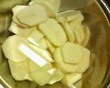 肉のせ✿蒸しポテト❀オイスターソース味✿作り方1写真