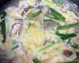 スープ生活　中華風、豆腐と卵とひき肉と作り方4写真