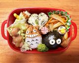 トトロ稲荷・まっくろくろすけおにぎり作り方7写真