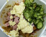 ベビーチーズ入り*かぼちゃサラダ作り方3写真