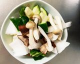 お一人様☆冷凍麺に根菜レモン味噌味ナムル作り方7写真