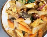 お一人様☆冷凍麺に根菜レモン味噌味ナムル作り方14写真