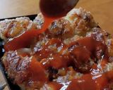 手軽に韓流気分「ヤンニョムチキンチーズ」作り方5写真