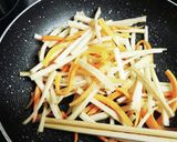 甘辛きんぴらごぼう　弁当用作り方2写真