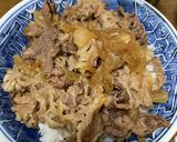 我乃家の牛丼(ツユだく、大盛り)作り方4写真