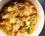 お一人様☆レンジ簡単オイシチューライス作り方18写真