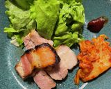 簡単！材料2つだけ！塩麹で塩焼豚作り方3写真