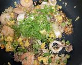 思い出の海鮮ピラフ炒飯作り方14写真