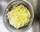 シャキシャキ！じゃがいものペペロンチーノ作り方2写真