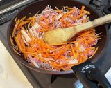 野菜たっぷり！焼肉のたれビビンバ作り方3写真