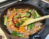 野菜たっぷり！焼肉のたれビビンバ作り方4写真
