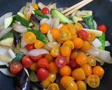 ミニトマト夏野菜のラタトゥーユ風作り方4写真