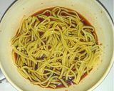 半玉素焼きそば：真夜中に小腹が空きました作り方3写真