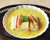 あと1品☆レンジdeカニ玉とろとろ豆腐汁作り方2写真