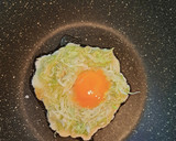 お弁当にお好み焼き風！目玉焼き作り方3写真