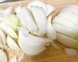 トンカツ用ロースらっきょう炒め作り方3写真
