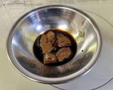 カボチャと鶏肉の黒糖甘酢炒め作り方4写真