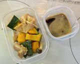 カボチャと鶏肉の黒糖甘酢炒め作り方9写真