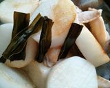 大根と鶏の煮物作り方7写真