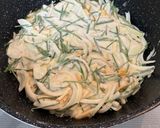 カリもち♡ニラとたまねぎのチーズチヂミ♡作り方2写真