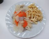 根菜ミックスの炊き込みご飯ｂｙ草津市作り方2写真