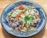 豚コマとトマトとキャベツのフライパン蒸し作り方6写真