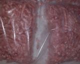 挽肉のブロック冷凍♡作り方7写真