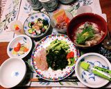 タコとワカメとキュウリとミョウガの酢物☺作り方9写真