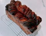 本格☆絶品!チョコまみれデニッシュ食パン作り方20写真