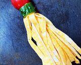 七夕飾り　吹き流し作り方9写真
