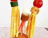 七夕飾り　吹き流し作り方18写真