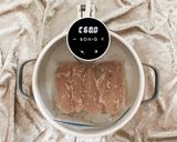 60℃ 塩麹 鶏ささみ：やわらか食感作り方14写真