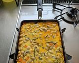 大豆椎茸人参煮物プルプル甘い卵焼き作り方2写真