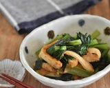 小松菜とさつま揚げの煮浸し【作り置き】作り方4写真