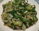高血圧予防野菜たっぷり簡単生姜焼き風炒め作り方7写真