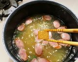 残り物で『スープパスタ』作り方4写真