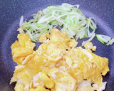 ☆わかめと白ネギと卵炒め☆作り方3写真