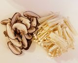 簡単もう1品！えのきと椎茸のなめたけ作り方1写真