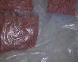 挽肉のブロック冷凍♡作り方12写真