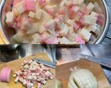 ばあちゃんの懐かしい炒飯　覚書作り方1写真