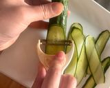 きゅうりとチーズのちくわ巻き作り方1写真