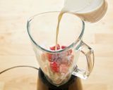 いちごの豆乳スムージー作り方3写真