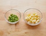 枝豆とチーズのスティック春巻作り方1写真