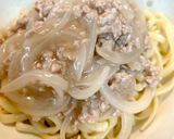鶏だしで簡単*そぼろあんかけ麺作り方7写真