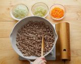 野菜たっぷりミートソーススパゲッティ作り方2写真