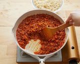 野菜たっぷりミートソーススパゲッティ作り方4写真