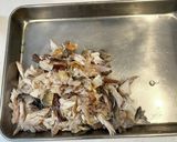 小松菜と焼鯖の塩昆布和え作り方1写真